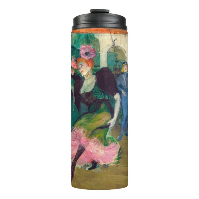 Toulouse-Lautrec - Marcelle Lender, Dancing Bolero Thermal Tumbler (Front)