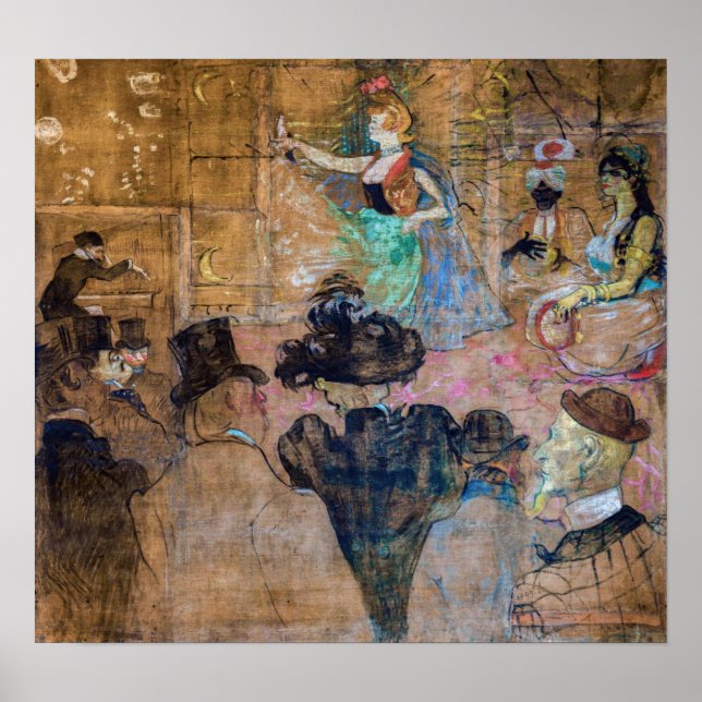 Toulouse-Lautrec - Moorish Dance / The Almehs Poster (Front)