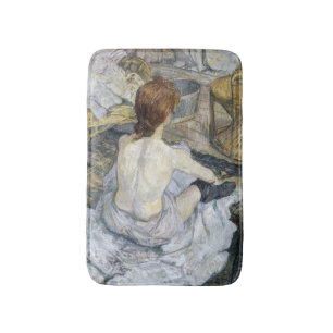 Toulouse-Lautrec - Rousse / La Toilette Bath Mat