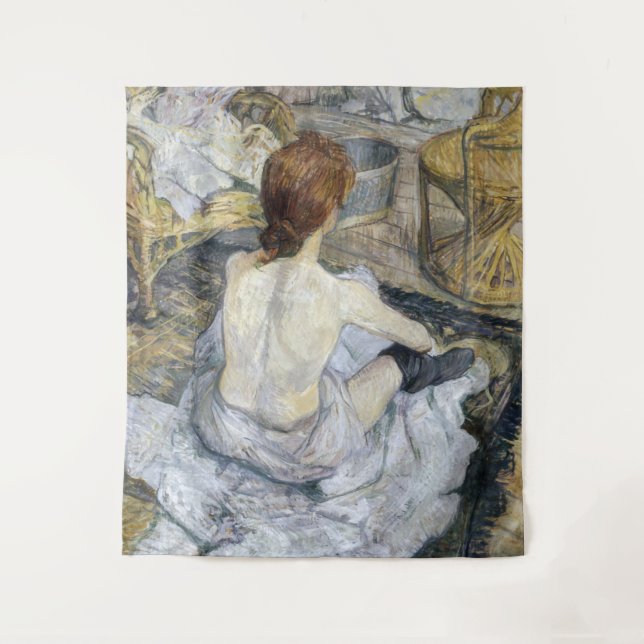 Toulouse-Lautrec - Rousse / Toilet Tapestry (Front)