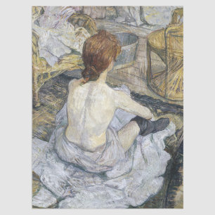 Toulouse-Lautrec - Rousse / Toilet Tissue Paper