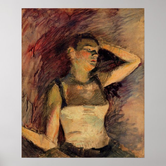 Toulouse-Lautrec - Study Of A Dancer 1888 Poster (Front)
