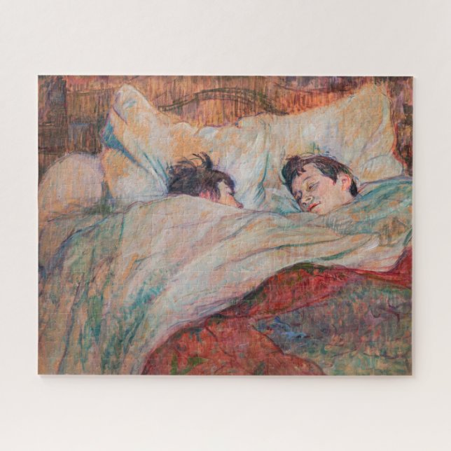Toulouse-Lautrec - The Bed Jigsaw Puzzle (Horizontal)