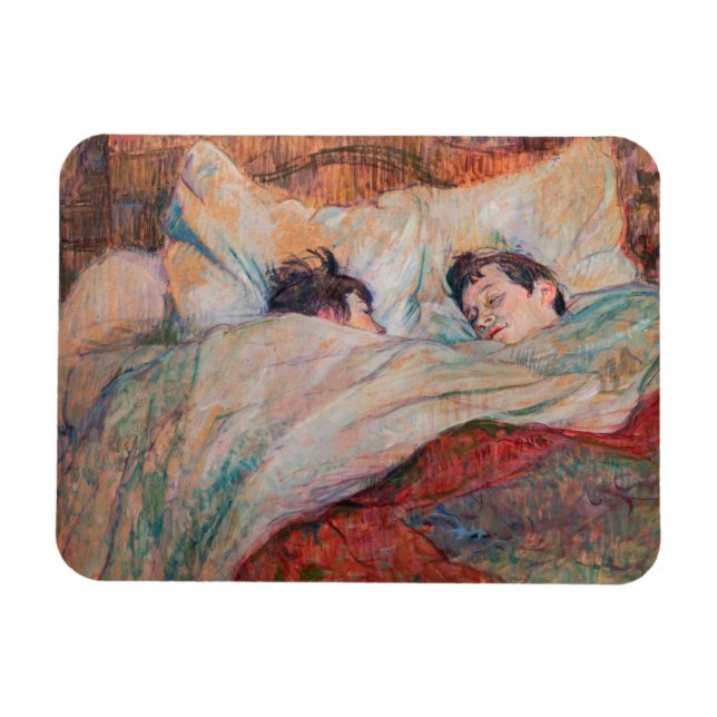 Toulouse-Lautrec - The Bed Magnet (Horizontal)