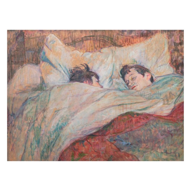 Toulouse-Lautrec - The Bed Tablecloth (Front (Horizontal))
