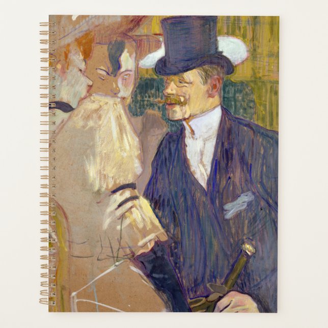Toulouse-Lautrec - The Englishman at the Rouge Planner (Front)