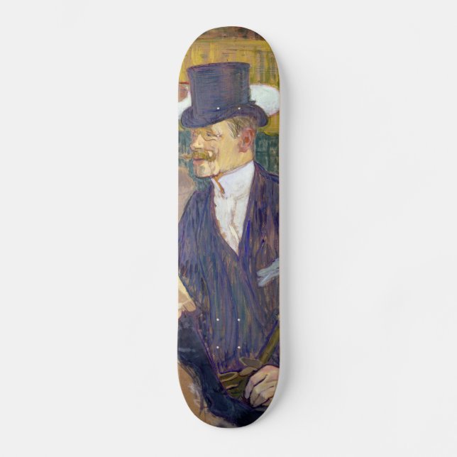 Toulouse-Lautrec - The Englishman at the Rouge Skateboard (Front)