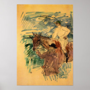 Toulouse-Lautrec - The Jockey 3 Poster