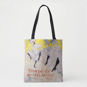 Toulouse-Lautrec - Troupe de Mlle Eglantine Tote Bag