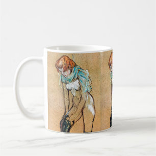 Toulouse-Lautrec - Woman Pulling Up her Stockings Coffee Mug
