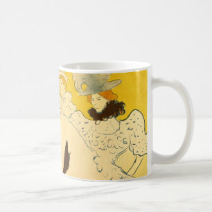 Toulouse Lautrec Yellow Dancing Girl Poster Coffee Mug