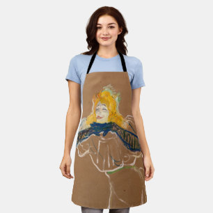Toulouse-Lautrec - Yvette Guilbert Singing Apron