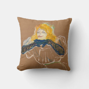 Toulouse-Lautrec - Yvette Guilbert Singing Cushion