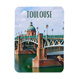Toulouse Photo Vintage Magnet