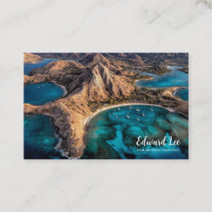 Tour and Travel exquisite photo location Business Card