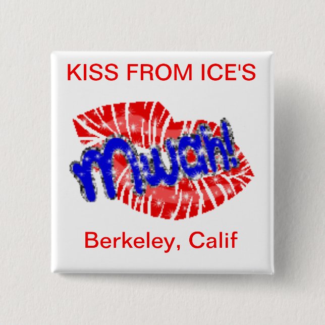 tour botton's 15 cm square badge (Front)