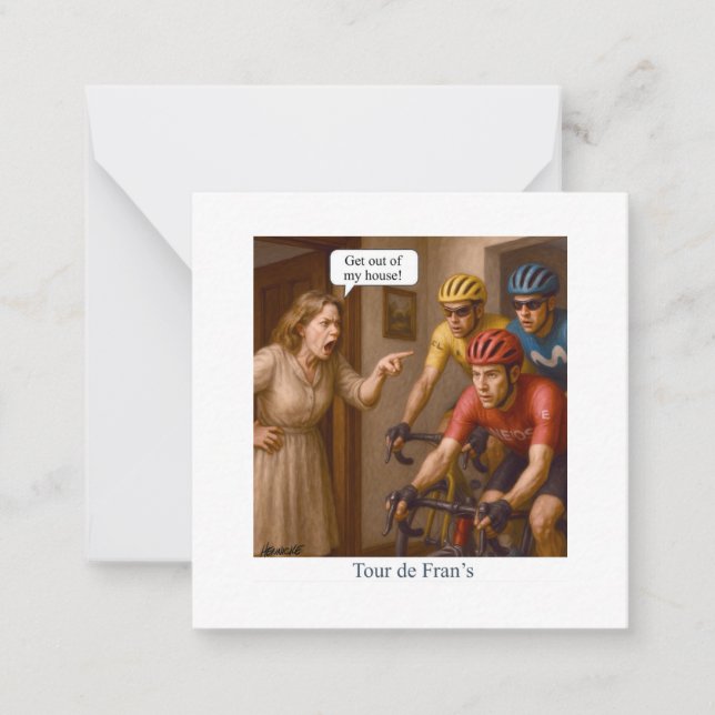 Tour de Fran’s Card (Front)