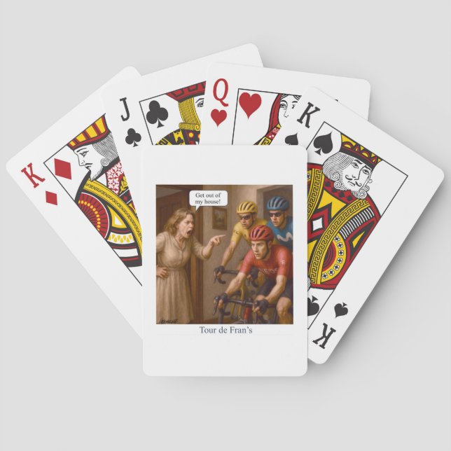 Tour de Fran’s Playing Cards (Back)
