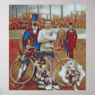 Tour De France 1903 Winner Maurice Garin Digital Poster
