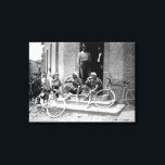 Tour de France 1921 After The Stage Beer Time Canvas Print<br><div class="desc">Tour de France 1921 After The Stage Beer Time Canvas Print

Henri Colle and Charles Parel drinking a beer in a tavern in Dalstein in 1921 after they completed their latest stage circuit.</div>
