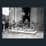 Tour de France 1921 After The Stage Beer Time Poster<br><div class="desc">Tour de France 1921 After The Stage Beer Time Poster

Henri Colle and Charles Parel drinking a beer in a tavern in Dalstein in 1921 after they completed their latest stage circuit.</div>