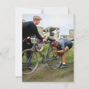 Tour de France 1928 Raymond Decorte Colour Redux Postcard