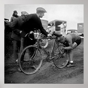 Tour de France 1928 Raymond Decorte Colour Redux Poster