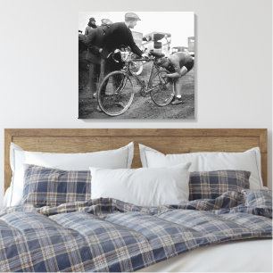 Tour de France 1928 Stage 10 Raymond Decorte  Canvas Print