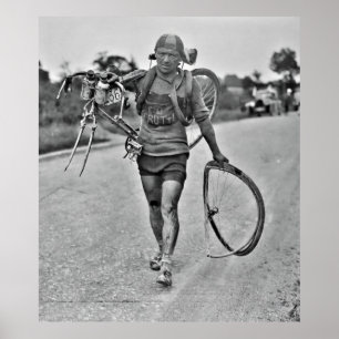 Tour de France 1928 Stage 7 Italian Giusto Cerutti Poster