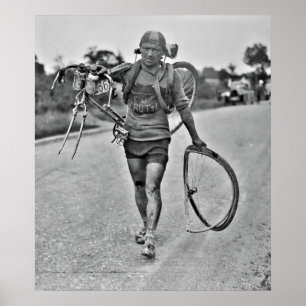 Tour de France 1928 Stage 7 Italian Giusto Cerutti Poster