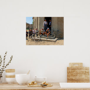 Tour de France After The Stage Beer Time 1921 Colo Poster