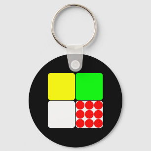 Tour de France Jerseys 3 Black Key Ring