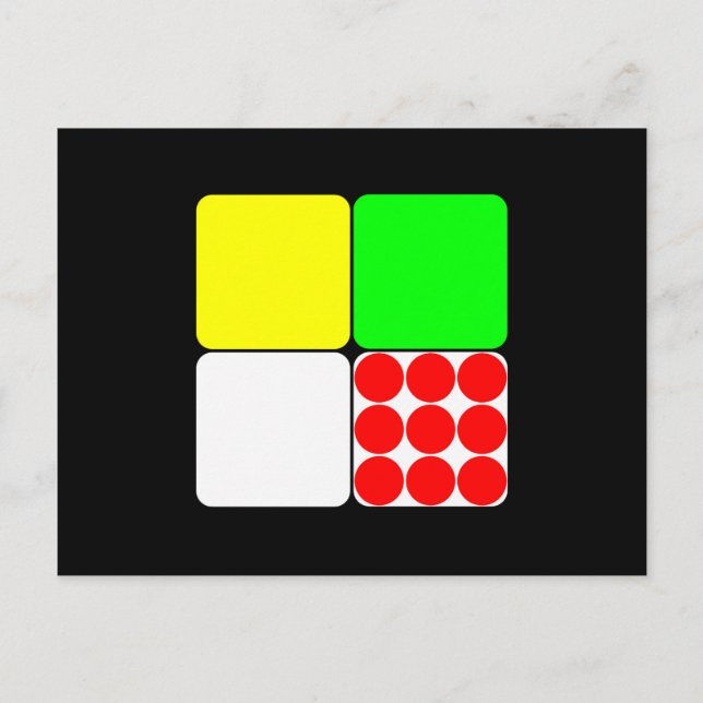 Tour de France Jerseys 3 Black Postcard (Front)