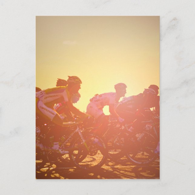 Tour De France Sunset Postcard (Front)