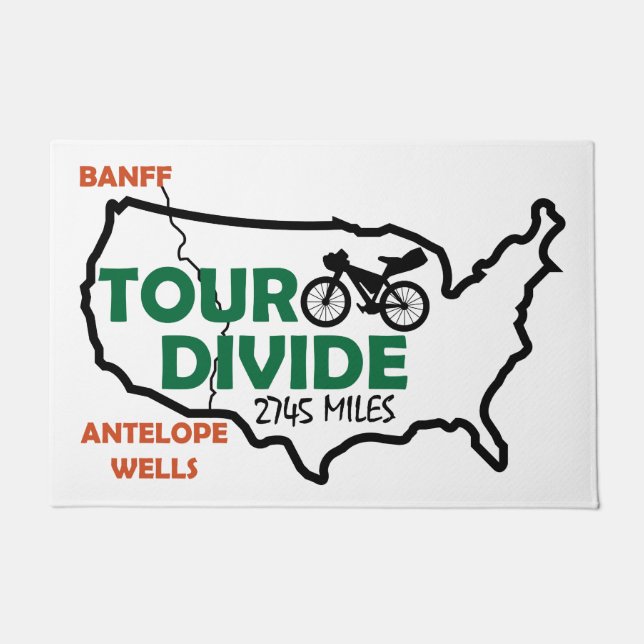 Tour Divide Doormat (Front)