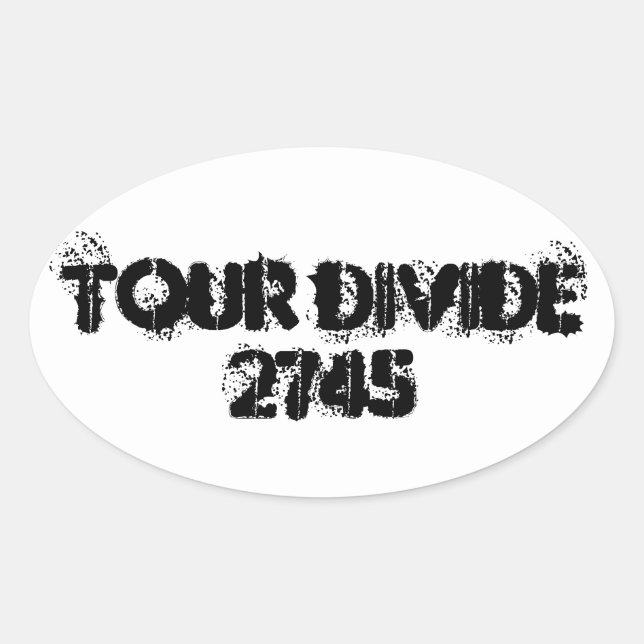 Tour Divide Sticker (Front)