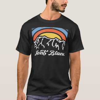 Tour du Mont Blanc Chamonix France Italy Switzerla T-Shirt