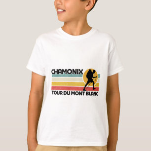 Tour Du Mont Blanc Chamonix Resort Area Skiing, Cl T-Shirt