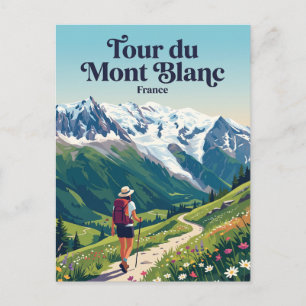 Tour du Mont Blanc France Postcard