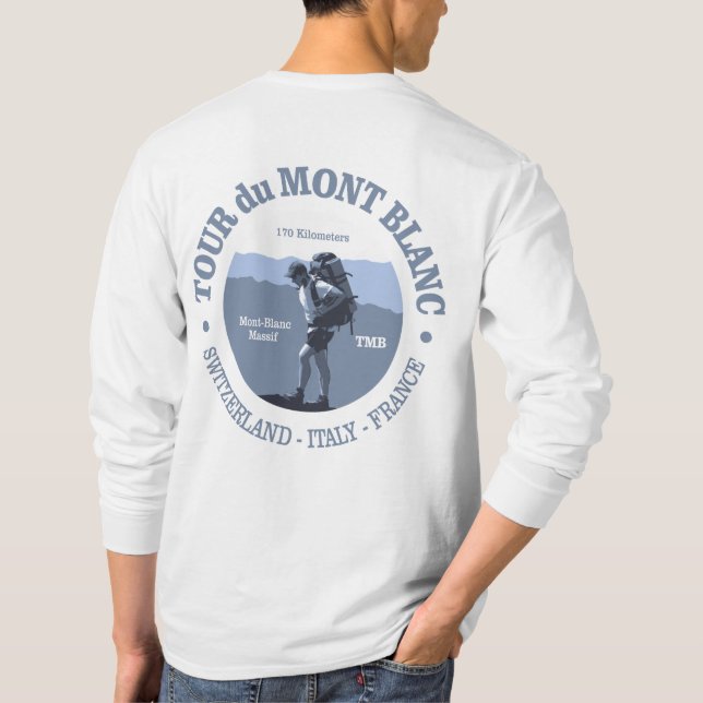 Tour du Mont Blanc T-Shirt (Back)