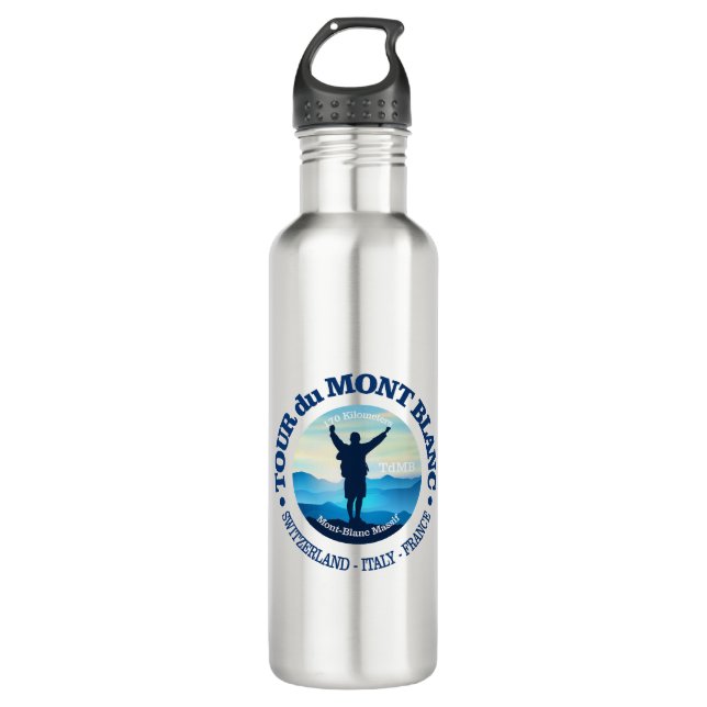 Tour du Mont Blanc (V) 710 Ml Water Bottle (Front)