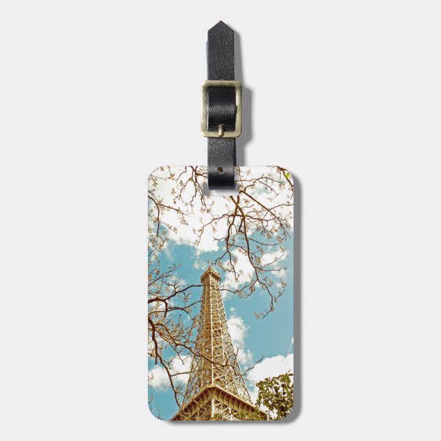 Tour Eiffel Luggage Tag (Front Vertical)