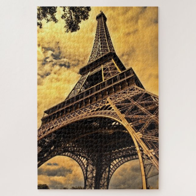 Tour Eiffel Paris France Jigsaw Puzzle (Vertical)
