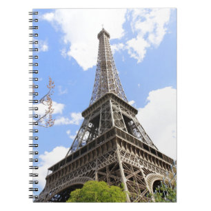 Tour Eiffel Paris Photograph Notebook