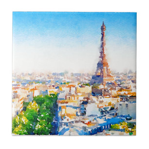 Tour Eiffel - Paris Tile