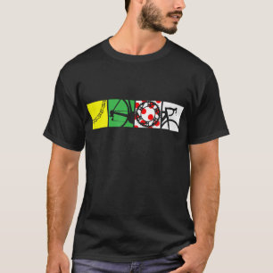 Tour France Bike Squares T-Shirt