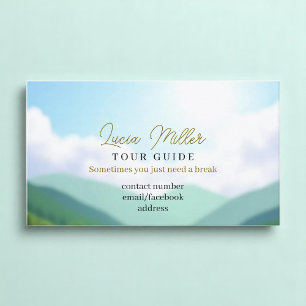 Tour Guide  Business Card
