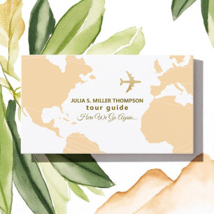 Tour Guide Business Card