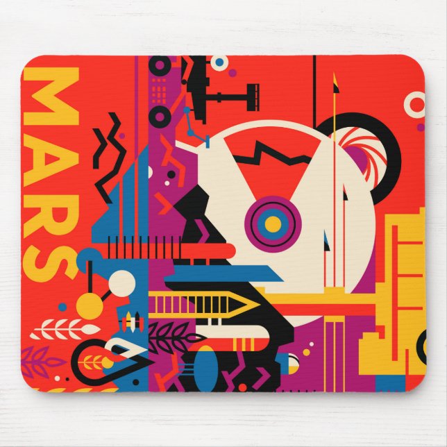Tour of Mars Mouse Pad (Front)