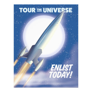 Tour the Universe! Enlist today! Photo Print